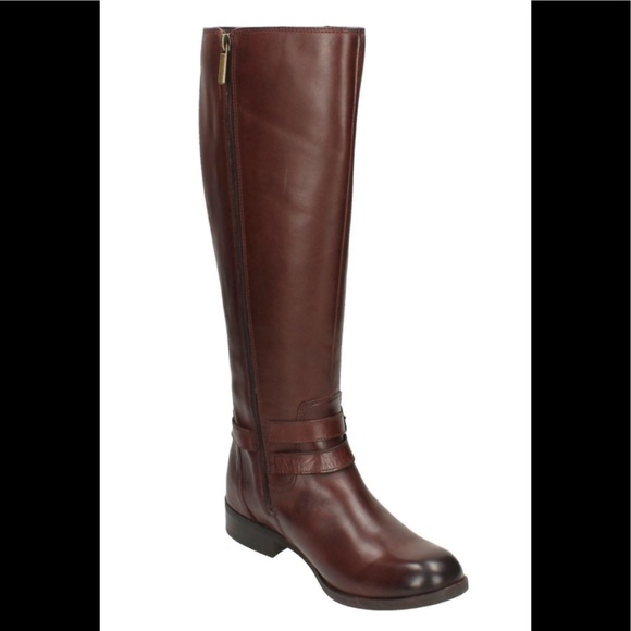 Clark’s Pita Vienna Authentic Leather Riding Boots - Picture 4 of 6